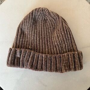 Athleta Plush Chenille Scarf in Taupe